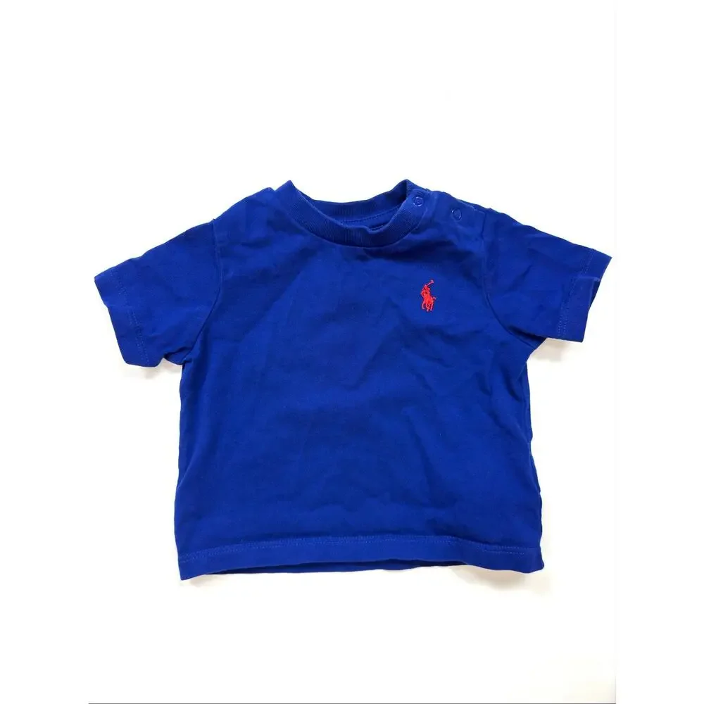 Ralph Lauren Cotton Crewneck Logo Tee